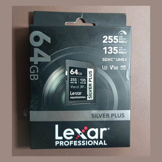 Cartão de Memória SDXC Lexar Professional Silver Plus 64GB Lexar — VB1