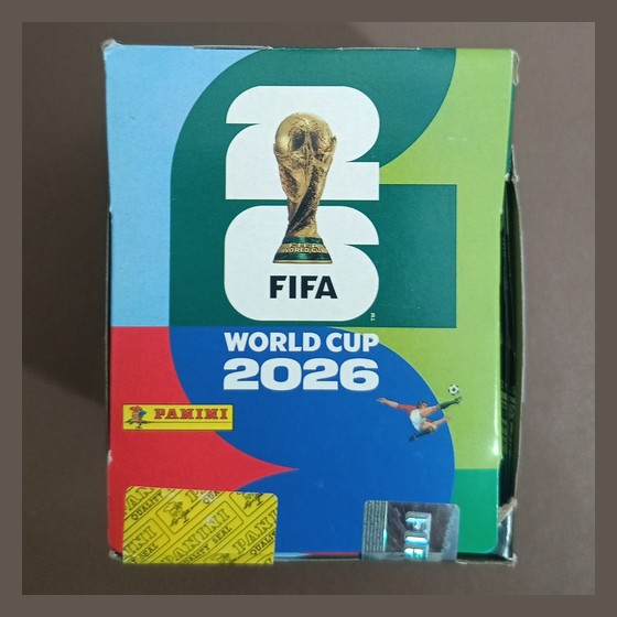 Caixa de Figurinhas Panini Copa do Mundo FIFA 2026