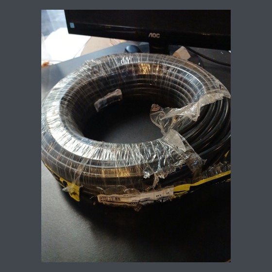 Fio Cabo Flexível PP 2 Vias 2,5mm Rolo 50 Metros KT (sem marca forte identificada) — LT240
