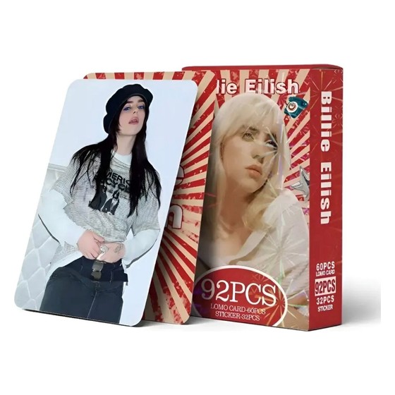 Kit Cartões Lomo Card Billie Eilish 92 Peças Genérico (não oficial) — RB1463