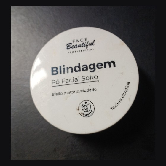 Pó Facial Solto Blindagem Face Beautiful Profissional 10g Face Beautiful Profissional — LT252