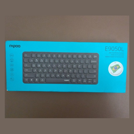 Teclado Sem Fio Multimídia Rapoo E9050L Rapoo — RB1474