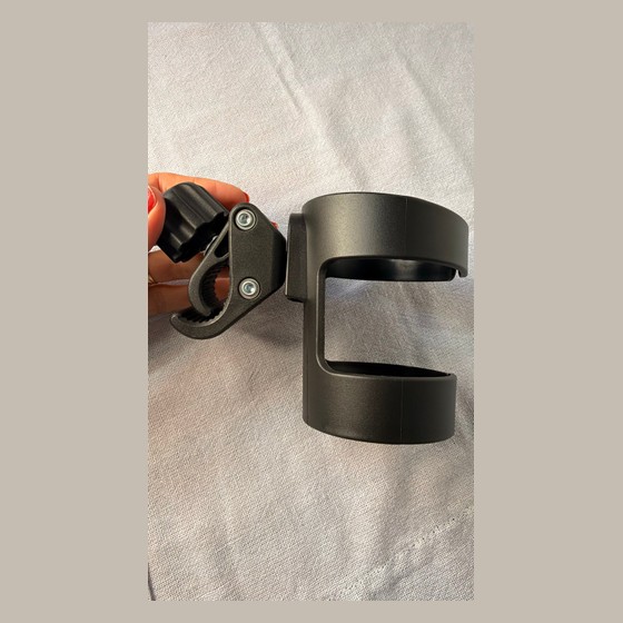 Suporte Porta Copo/Garrafa Universal com Clamp Ajustável Genérico — LL115
