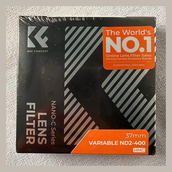 Filtro de Lente ND Variável K&F Concept Nano-C ND2-400 37mm K&F Concept — LL119