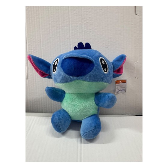Pelúcia Stitch Sentado Azul e Verde 15 cm - carro — SS212