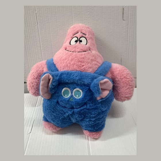 Pelúcia Patrick Estrela com Monstro Oculto (estilo Bob Esponja) 25 cm Genérica/Sem marca visível — SS214