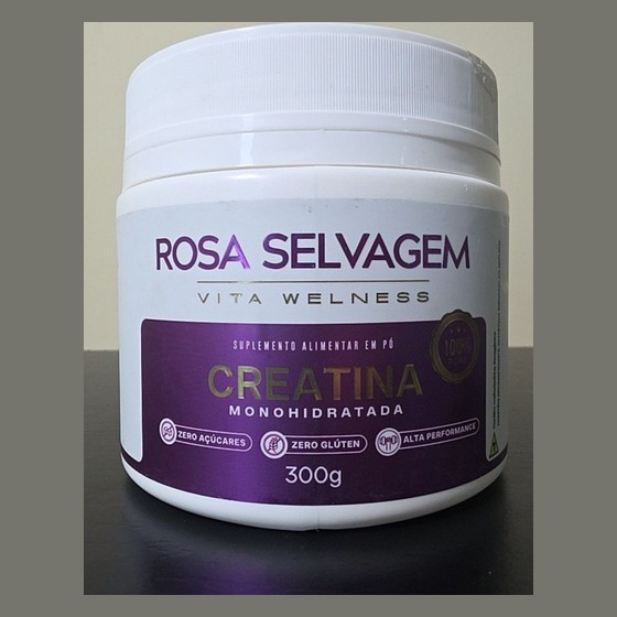 Creatina Monohidratada Rosa Selvagem 300g