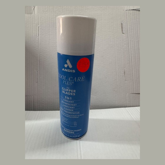 Spray Resfriador Andis Cool Care Plus 5 em 1 para Lâminas Andis — SS215