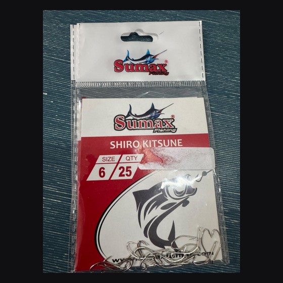Anzol Sumax Shiro Kitsune Nº6 Sumax Fishing — SS234