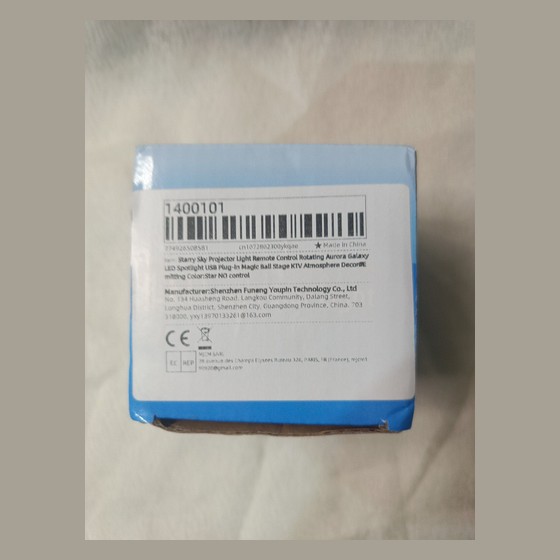 Mini Globo Projetor LED Bola Maluca USB RGB LNEW·KERI — VB16
