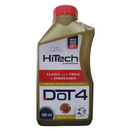 Fluido de Freio e Embreagem HiTech DOT 4 500ml