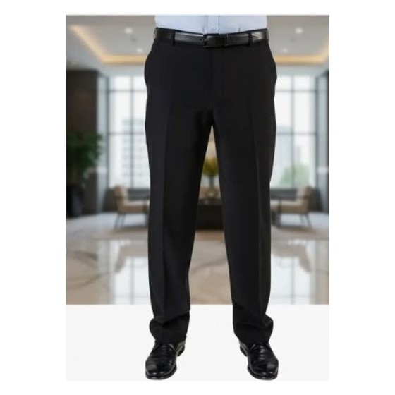 Calça Social Oxford Masculina Bolso Bolsinho