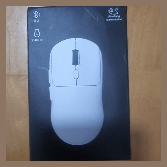 Mouse Sem Fio Bluetooth/2.4GHz Ultralight Branco