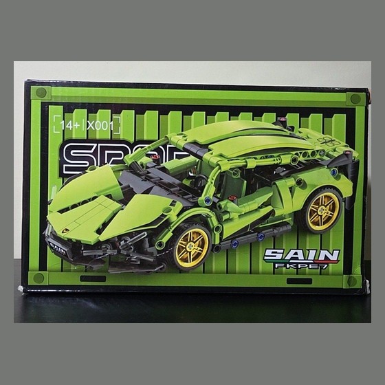 Blocos de Montar Carro Esportivo 300 Peças
