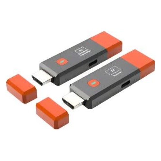 Transmissor e Receptor HDMI Wireless Vikefon 50m 4K Baixa Latência