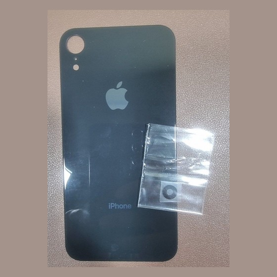Tampa Traseira de Vidro para iPhone XR (peça de reposição)