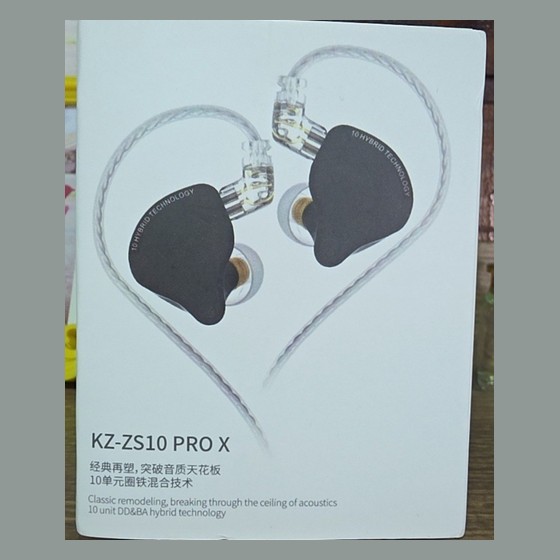 Fone de Ouvido In-Ear KZ ZS10 Pro X