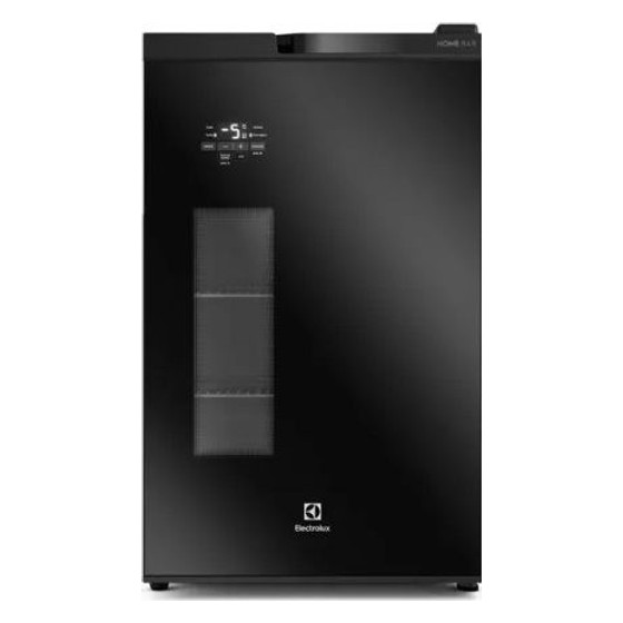 Cervejeira Home Bar Electrolux Frost Free 100L Porta de Vidro Preta (EB100)