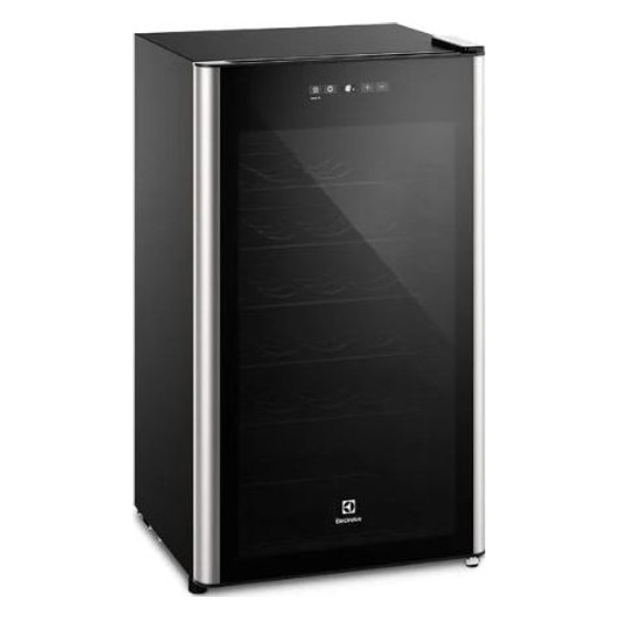 Adega de Vinho Climatizada Electrolux 34 Garrafas Uma Porta com Painel Digital (WSF34)