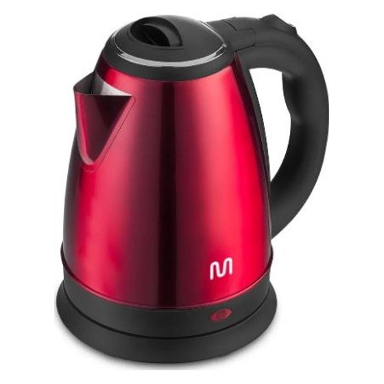 Chaleira Elétrica Inox Vermelha Multilaser