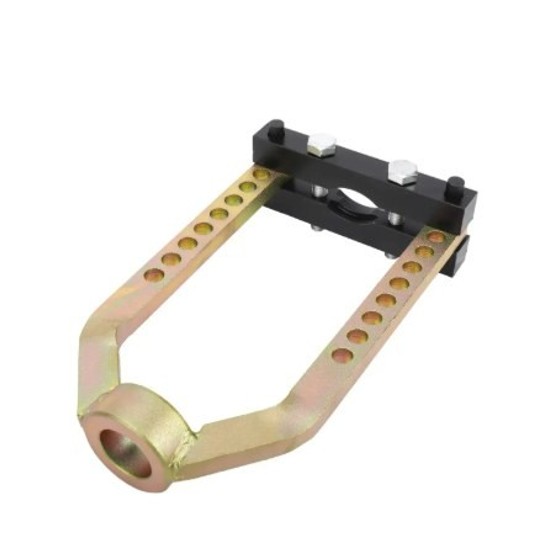 Forquilha/Suporte Ajustável Multi-furos Zincado