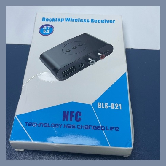 Receptor Bluetooth NFC Desktop Wireless Receiver BLS-B21