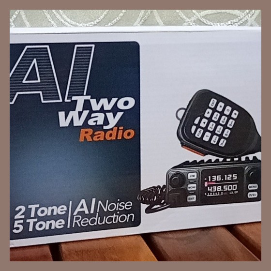 Rádio Móvel Bidirecional VHF/UHF Dual Band