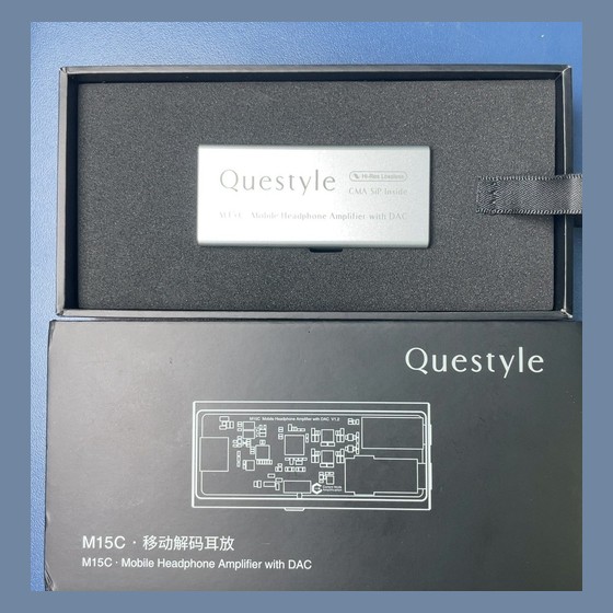 Amplificador de Fone Portátil Questyle M15C com DAC