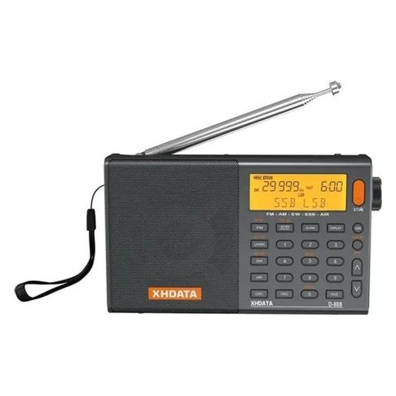 Rádio Portátil XHDATA D-808 Multibanda SSB