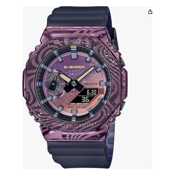 Relógio Casio G-Shock GA-110 Roxo (replica 1º linha)