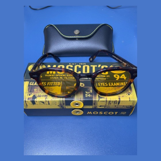 Óculos de Sol Moscot Lemtosh Tortoise (ORIGINAL) Moscot — TS105