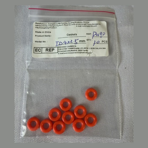 Kit O-rings de Vedação PU 4x2.5mm
