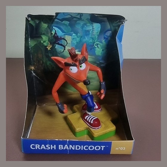 Figura Colecionável Crash Bandicoot nº03