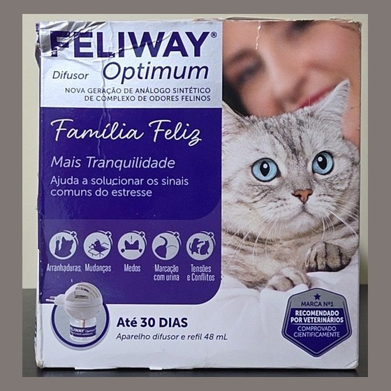 Difusor Feliway Optimum + Refil 48ml