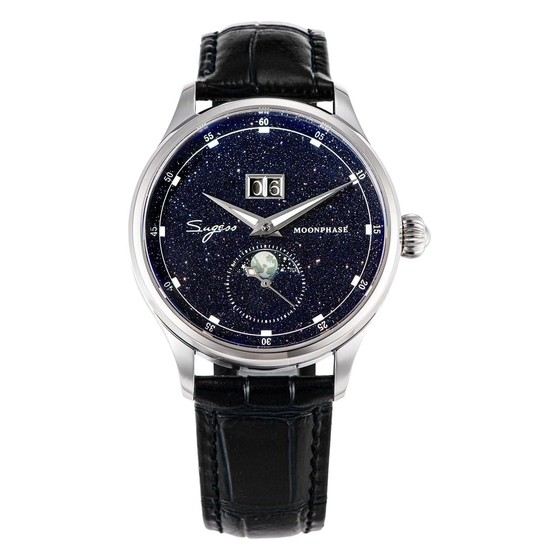 Relógio VOXO Moonphase 40mm Sugess — RB820