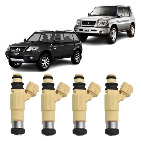 Kit 4 Bicos Injetores Pajero TR4 CDH240