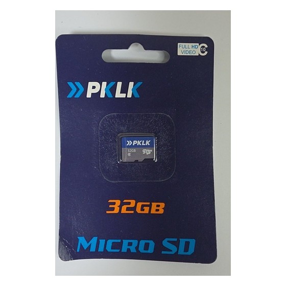 Cartão de Memória Micro SD PKLK 32GB Classe 10