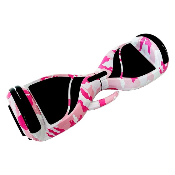Hoverboard Skate Elétrico 6.5 Rosa Camuflado