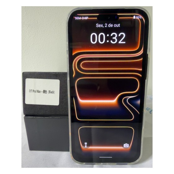 Celular clone i17 Pro Max (réplica Android estilo iPhone) Genérico/Sem marca (réplica) — LL48