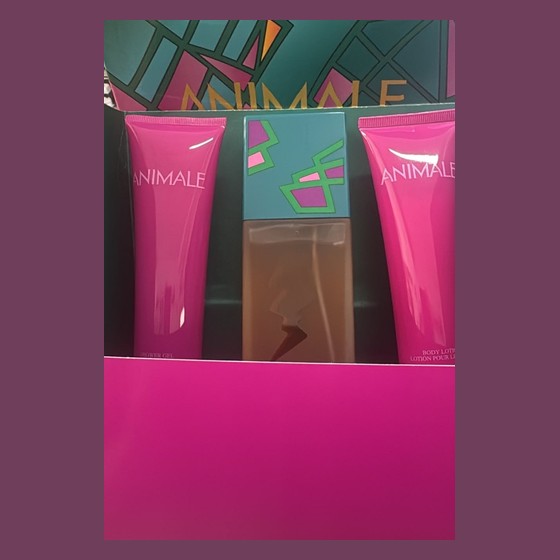 Kit Perfume Animale For Woman 100ml + Shower Gel + Body Lotion