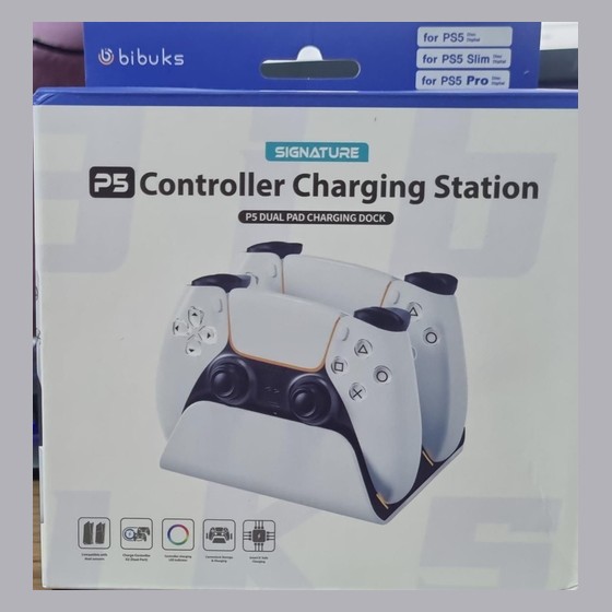 Base Carregadora Dupla de Controle para PS5