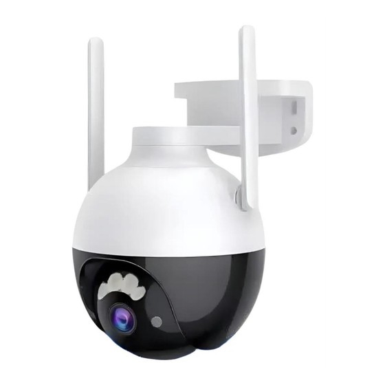 Câmera IP Wifi Externa Rotativa com Suporte
