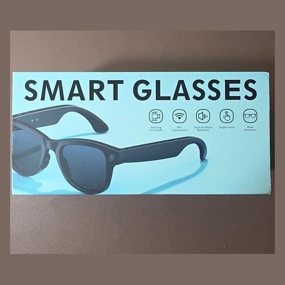 Óculos Inteligente Smart Glasses com Câmera e Wi-Fi — RB978