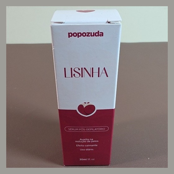 Sérum Pós-Depilatório Popozuda Lisinha 30ml